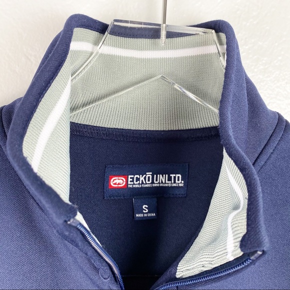 Ecko zip Jacket Sz Small oversized Hip Hop - Picture 9 of 16